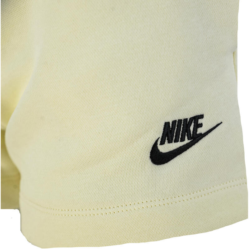 Pantaloni scurti femei Nike Sportswear Club Fleece, Bej