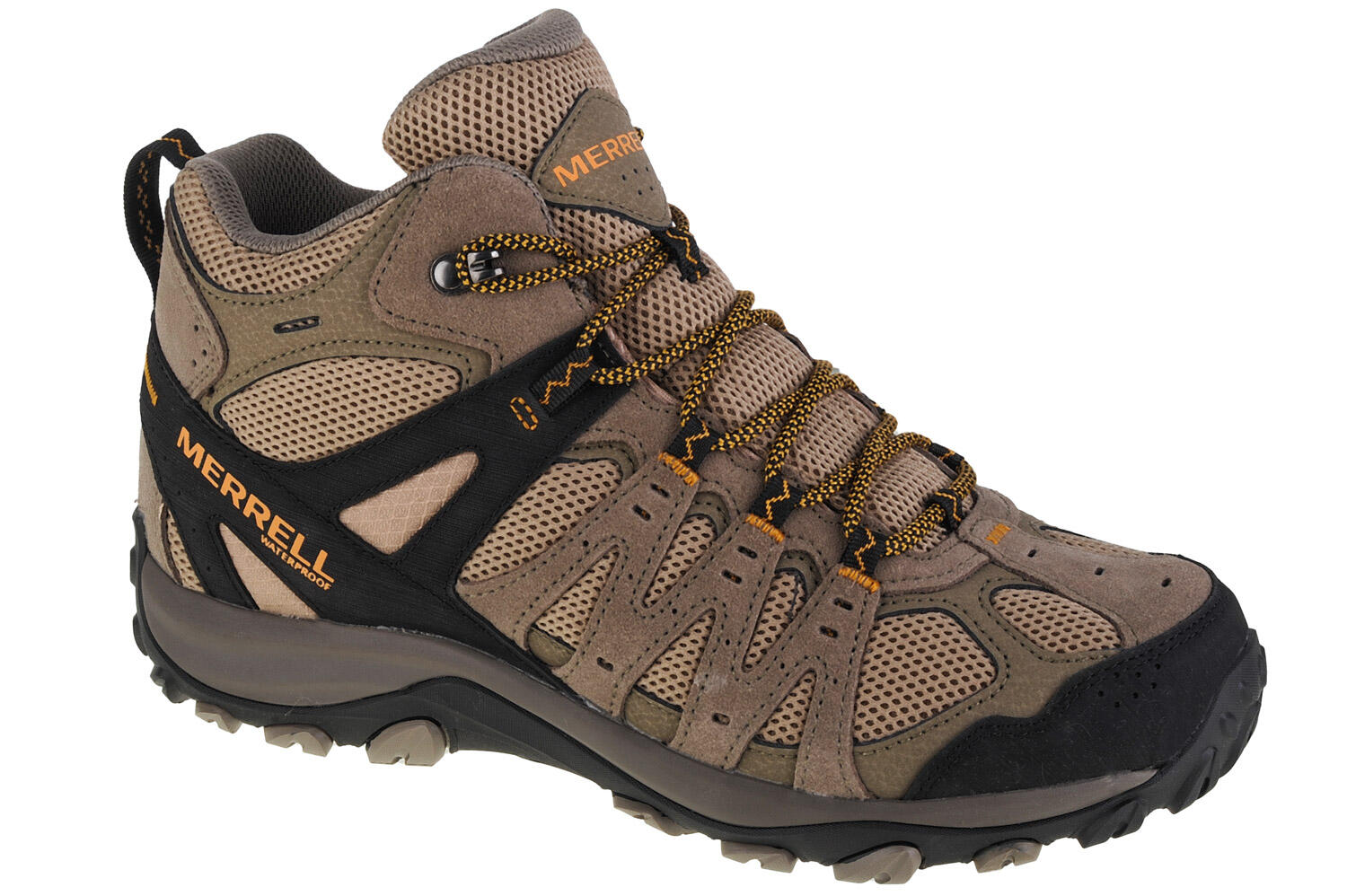 Sapatos de trekking para homem, merrell accentor 3 mid wp
