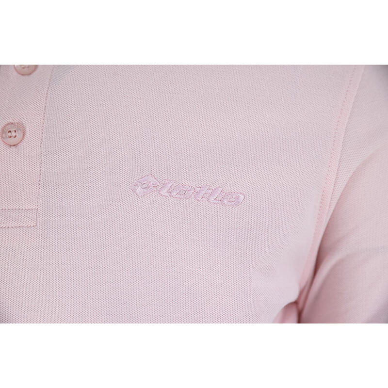 T-shirt Lotto Polo Classica, Rose, Hommes