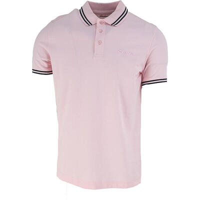 T-Shirt Lotto Polo Classica. Rosa. Herren