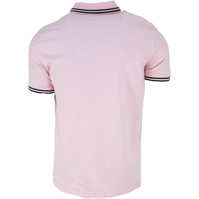 Camiseta de manga corta Lotto Polo Classica, Rosado, Hombres