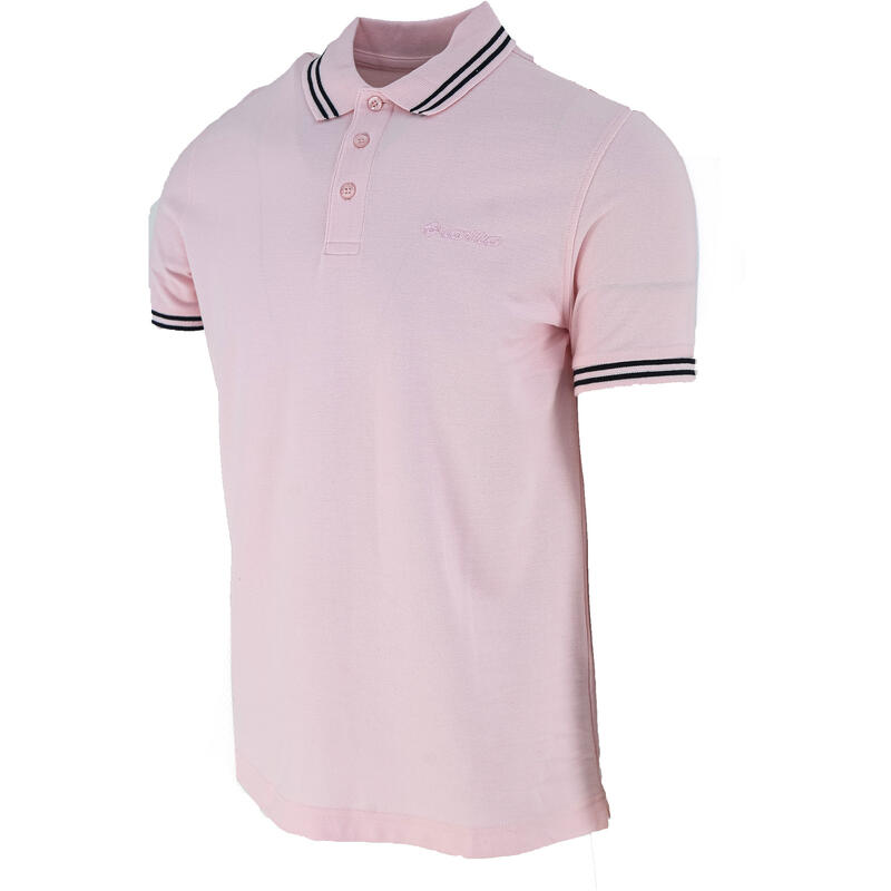 Camiseta de manga corta Lotto Polo Classica, Rosado, Hombres