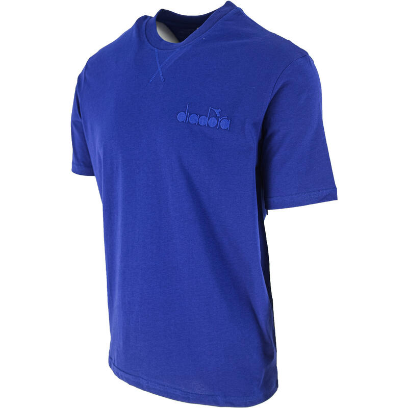 Camiseta Diadora SS Spw Logo, Azul, Hombre