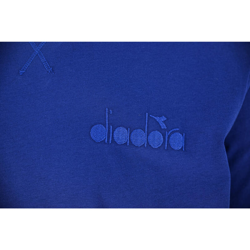 Camiseta Diadora SS Spw Logo, Azul, Hombre