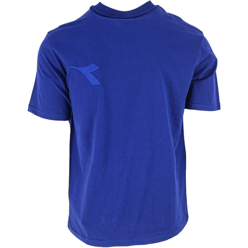 Camiseta Diadora SS Spw Logo, Azul, Hombre