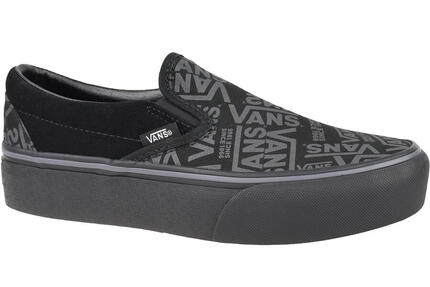 Zapatillas Mujer Vans 66 Classic Slip-On Platform Gris