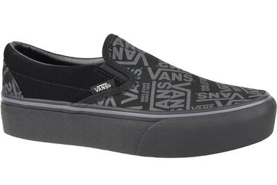 Zapatillas Mujer Vans 66 Classic Slip-On Platform Gris