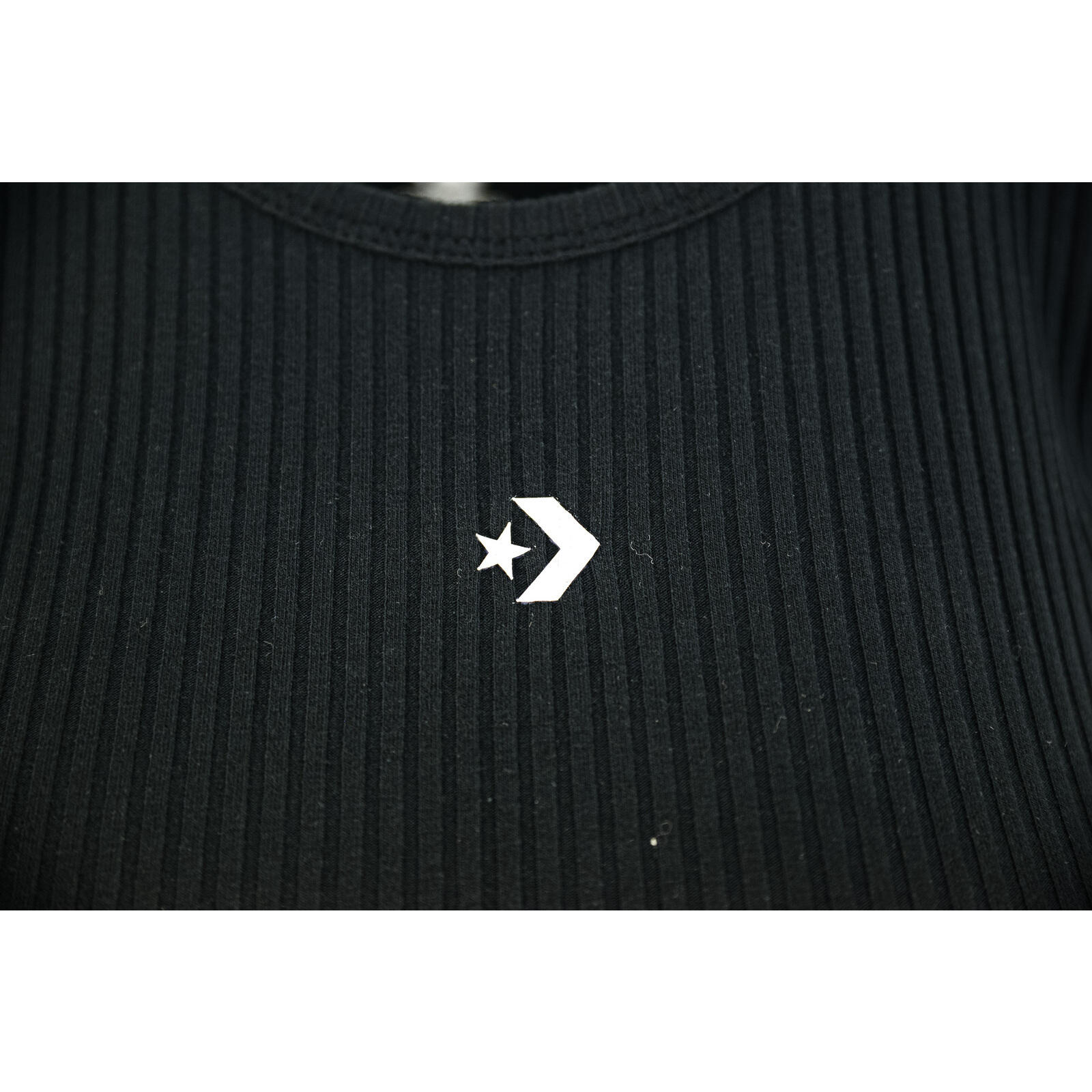 Maillot de corps Converse Scoop Neck Tank, Noir, Femmes 5/5