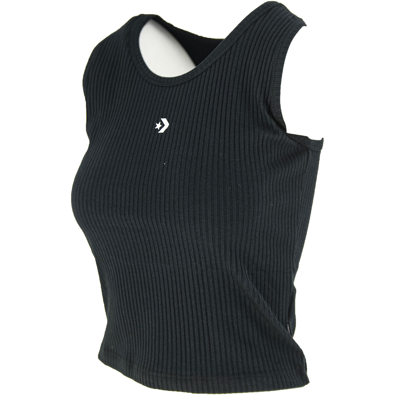 Maillot de corps Converse Scoop Neck Tank, Noir, Femmes 3/5