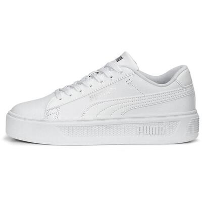 Sneakers puma smash platform v3, wit, dames