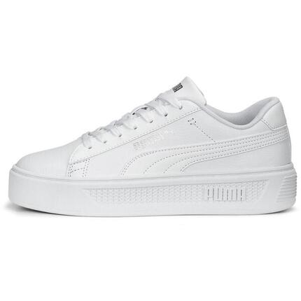 Zapatillas Puma Smash Platform v3, Blanco, Mujer
