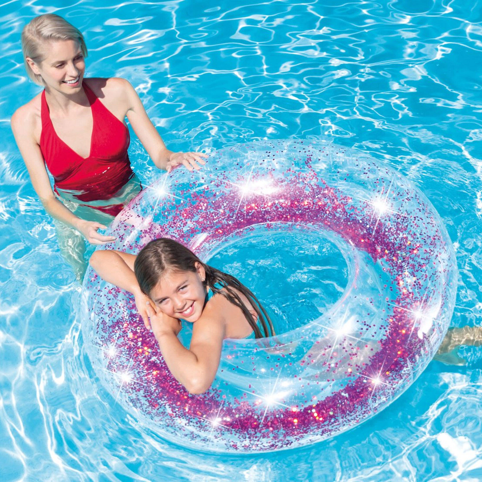 Intex 56274NP - Salvagente Glitter, Colori Assortiti, 107 cm 5/7