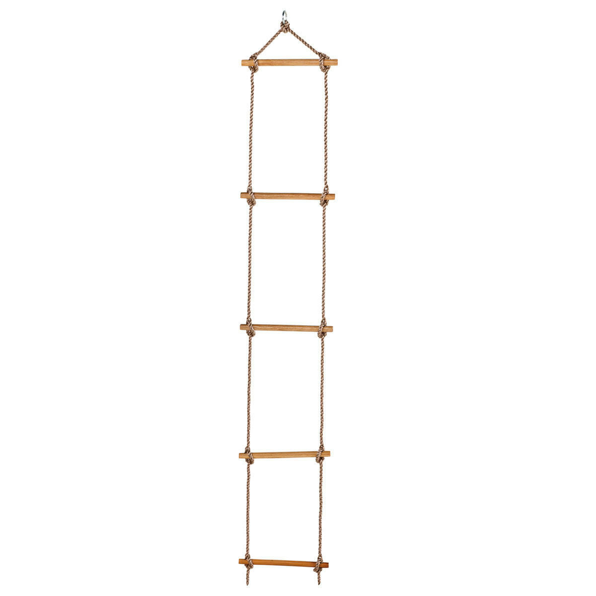 Kangui - Echelle De Corde Pour Enfants Pour Structures De Jeux - Parcours Aérien - Marron - No Size - Decathlon