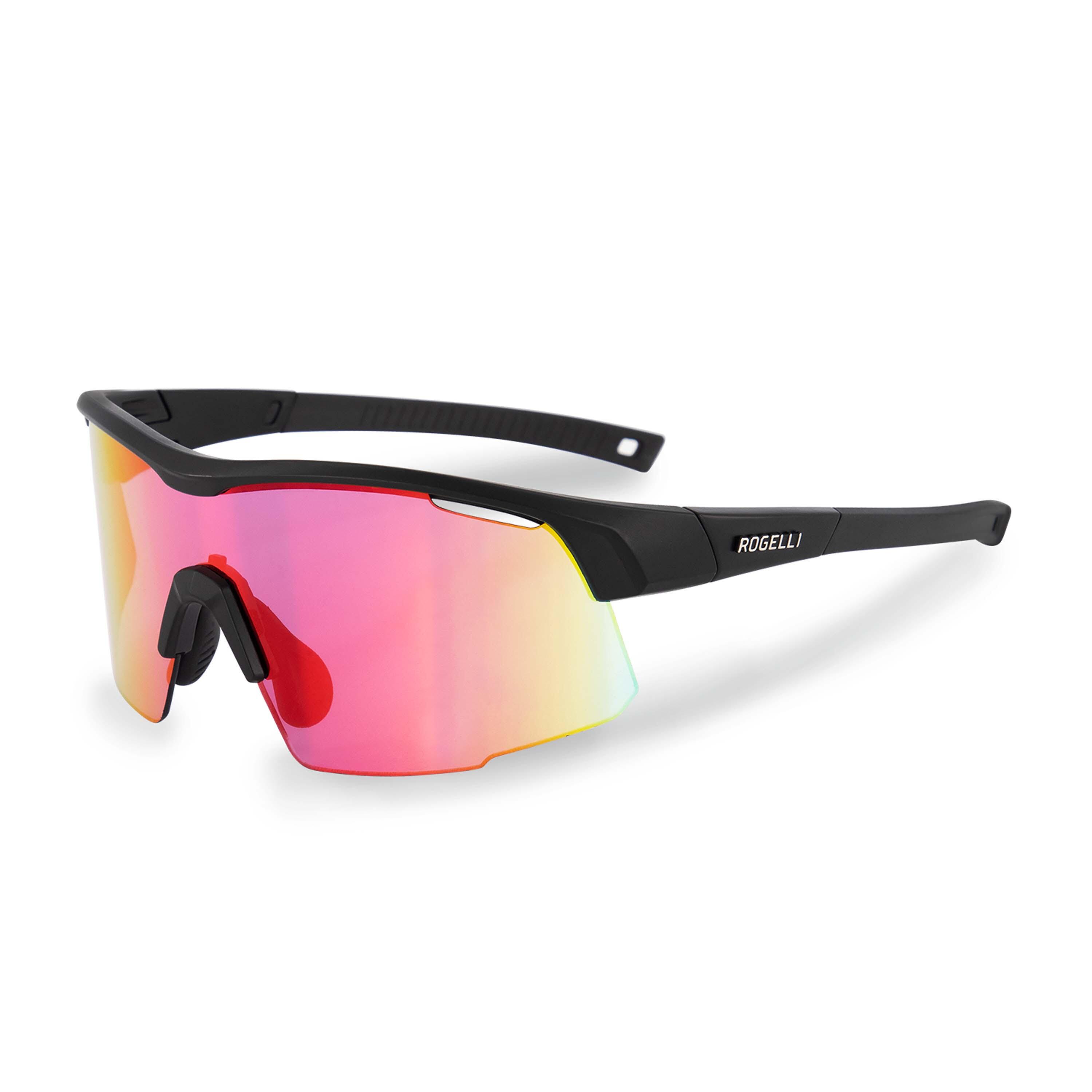 ROGELLI Fietsbril Wielrennen Heren en Dames - Categorie 2 - Zwart - Pulse