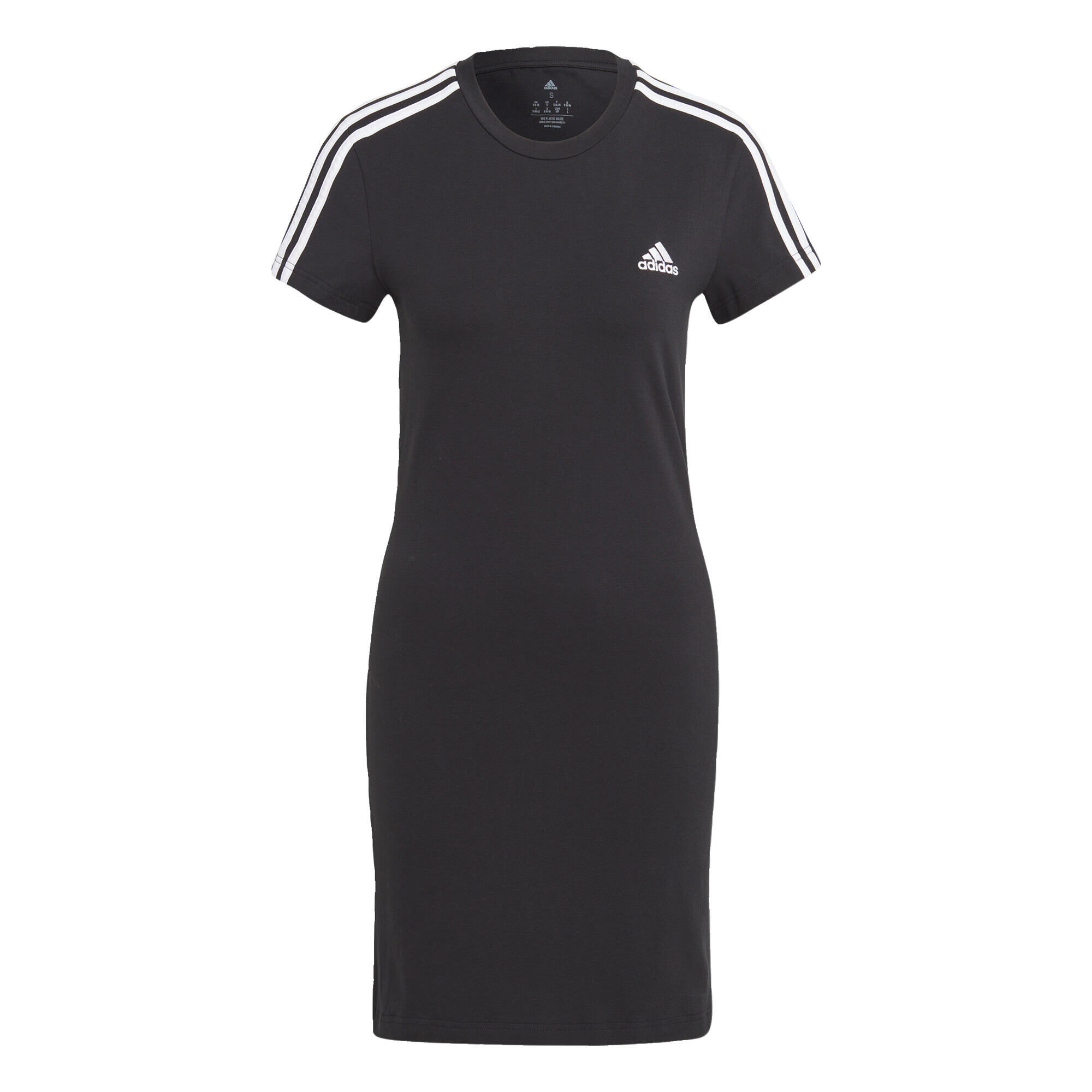 Vestido camiseta Essentials Single Jersey Fitted 3 bandas 2/5