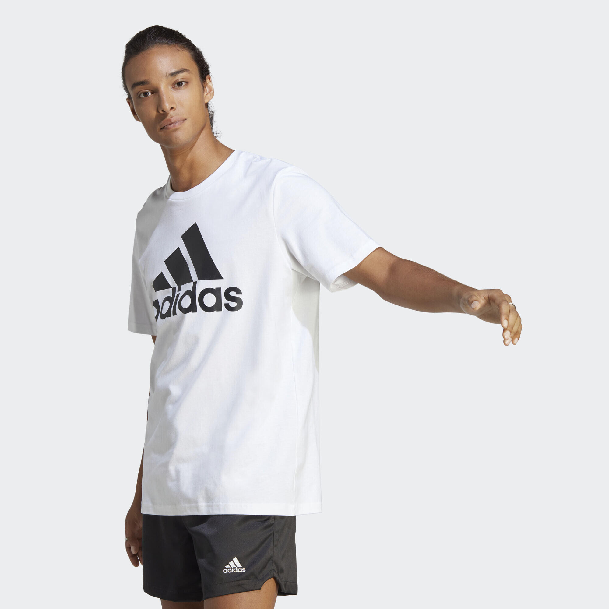 ADIDAS Essentials Single Jersey Big Logo Tee