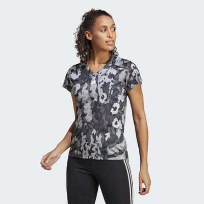 T-shirt AEROREADY Train Essentials Minimal Branding V-Neck Floral Print