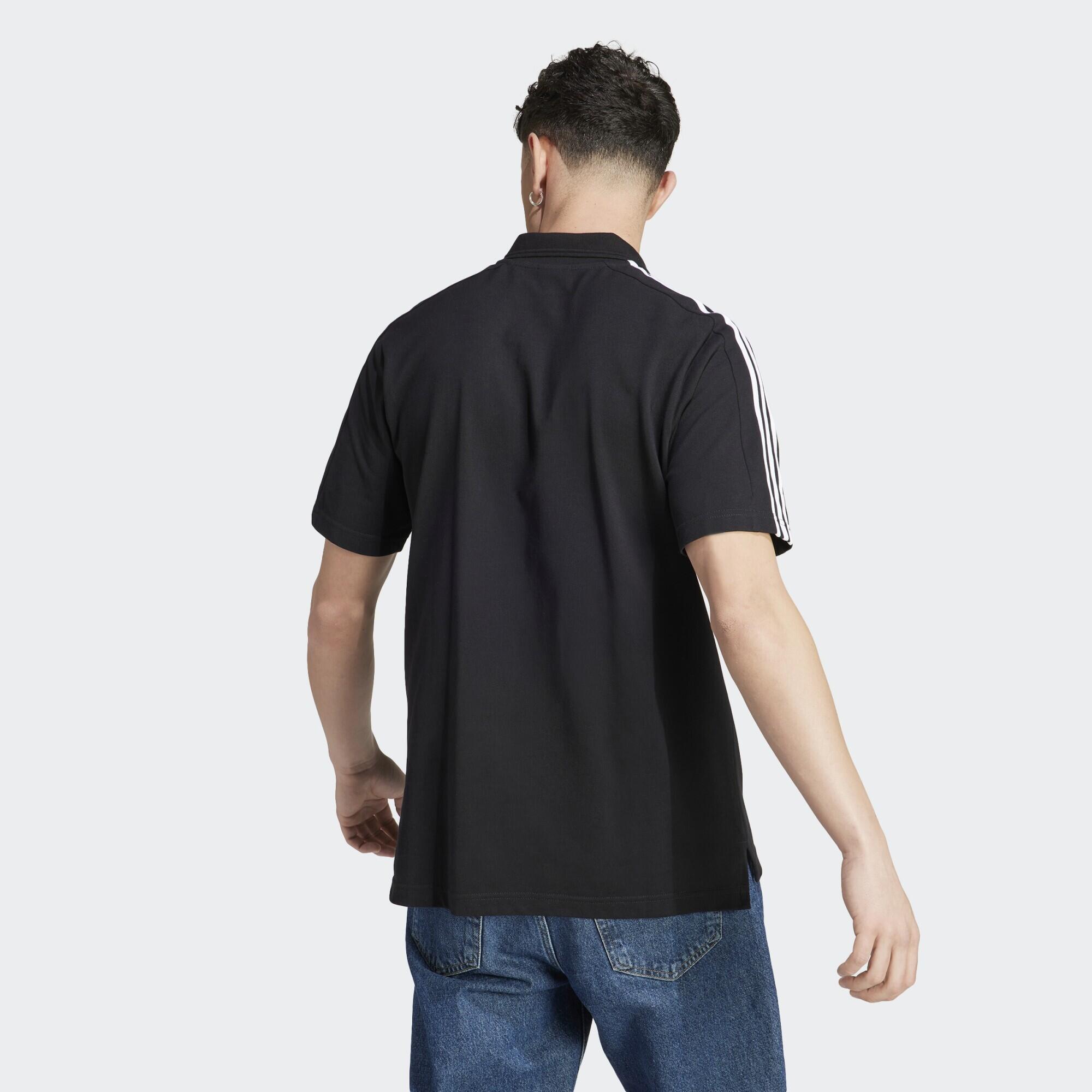 Polo em Piqué 3-Stripes Essentials 4/7