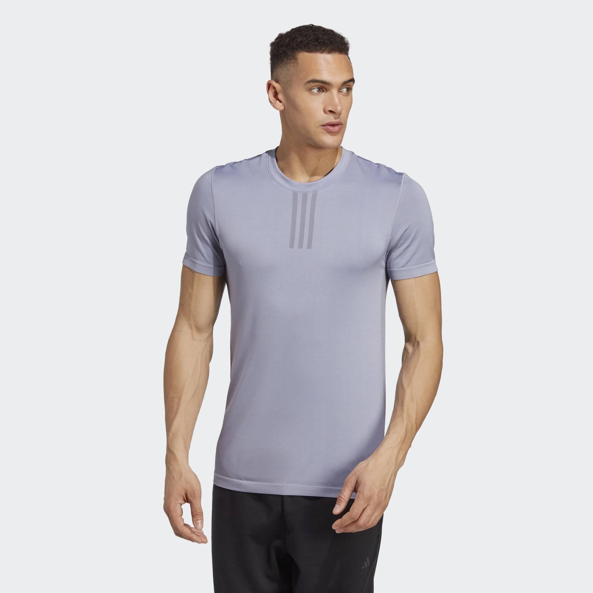 AEROKNIT Yoga Base Seamless Training Tee 1/5