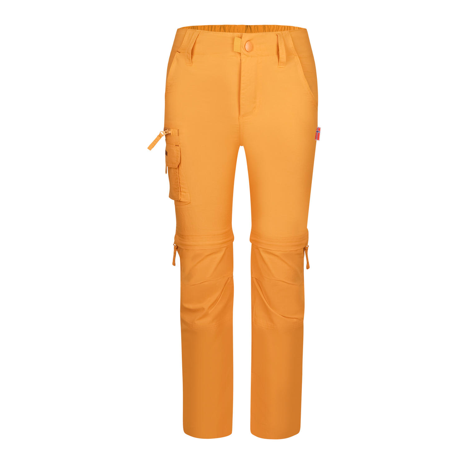 Pantaloni Oppland Slim Fit Quick-Dry con zip Giallo Sahara