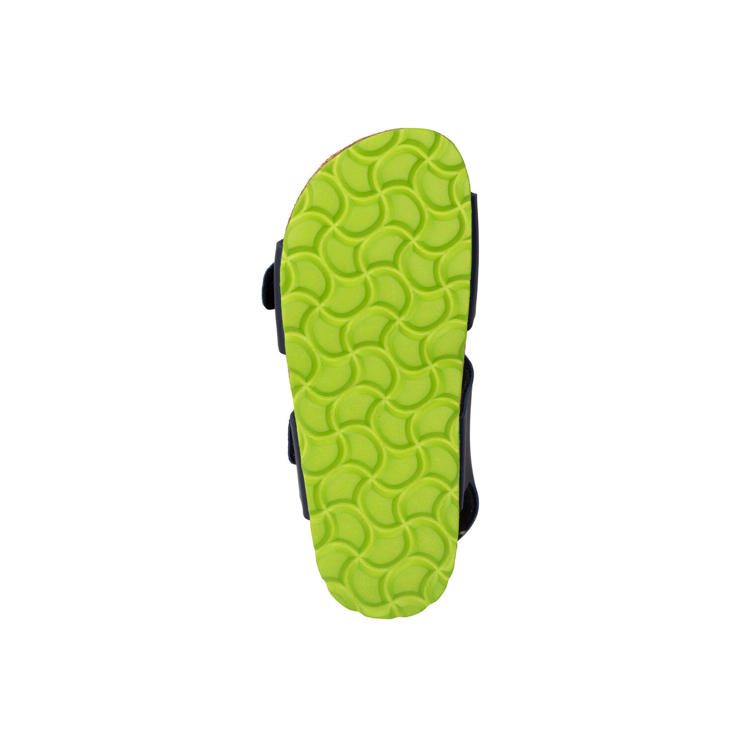 Enfants Bergen Sandale Bleu marine/Vert 4/4