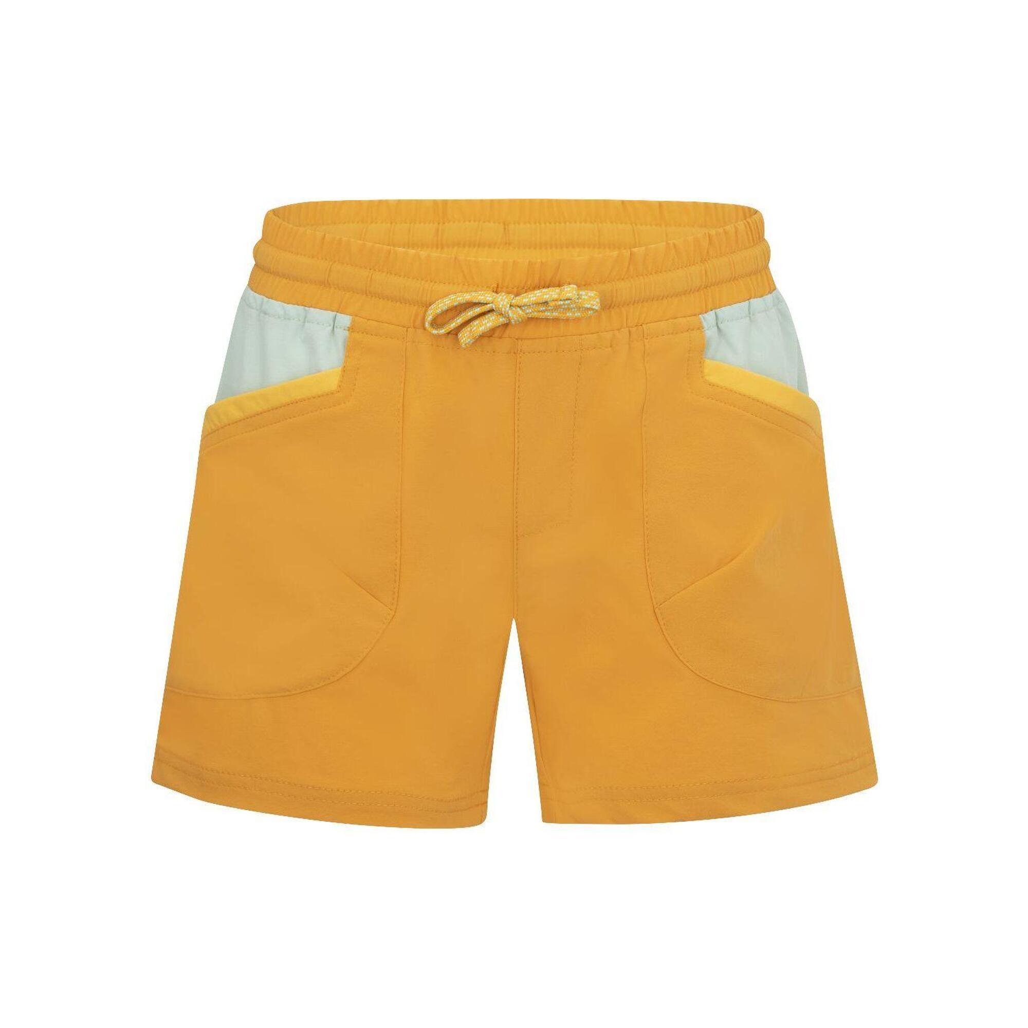 Ragazze Senja Short Saharagelb/Safrangelb