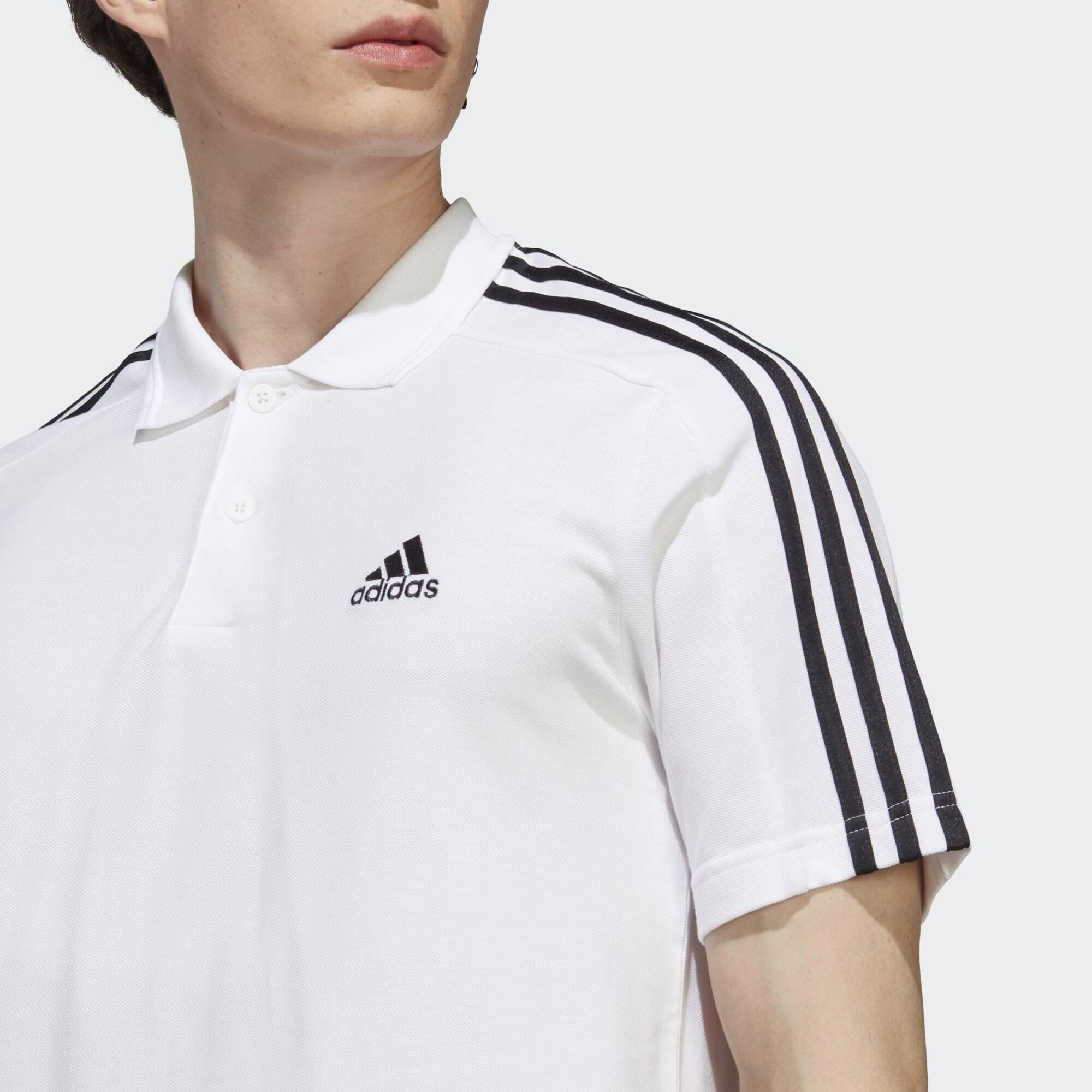 Polo Essentials Piqué Embroidered Small Logo 3-Stripes 5/5