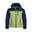 Veste polaire enfants Stavangar vert kiwi/bleu mystique