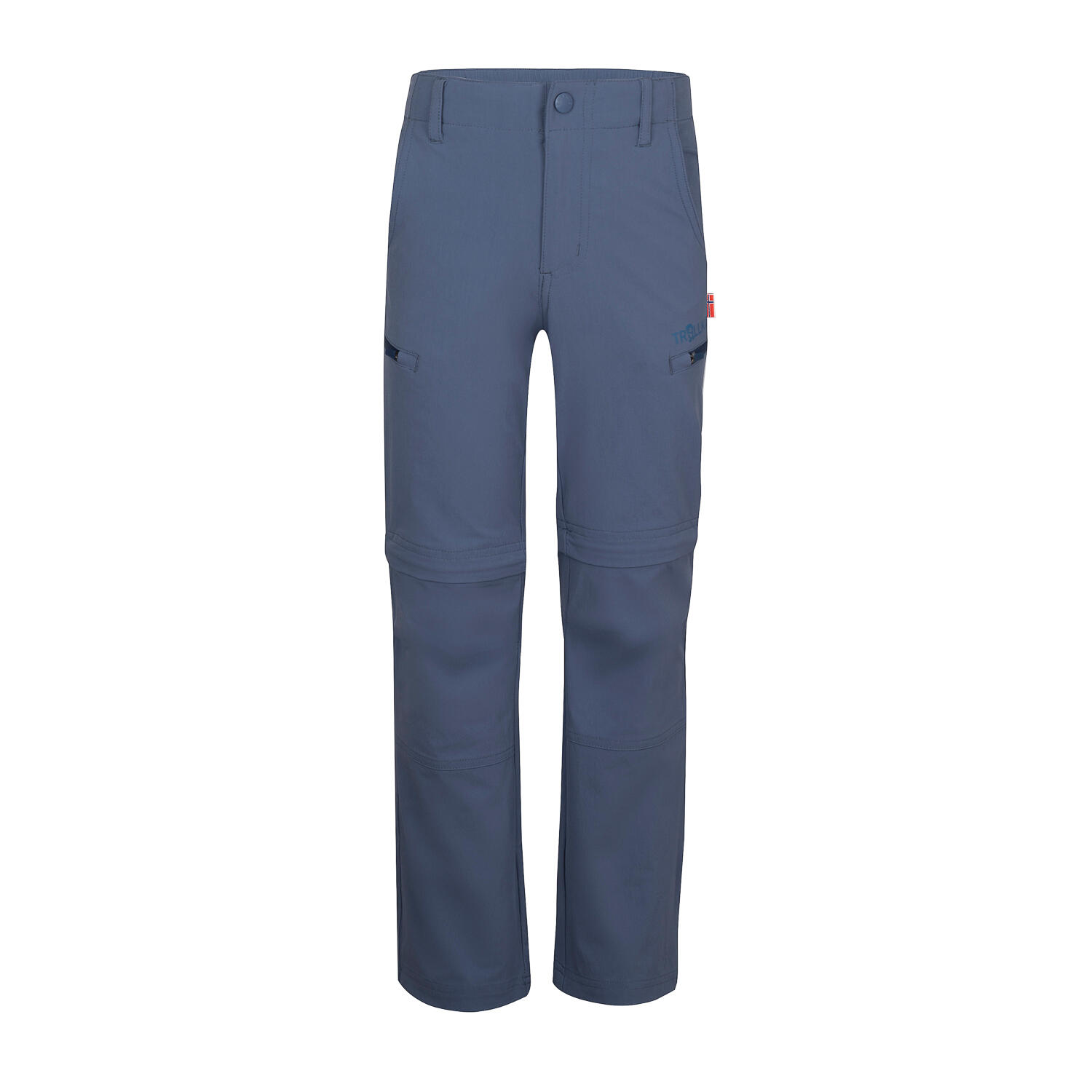 Pantaloni da trekking Kjerag per bambini blu loto