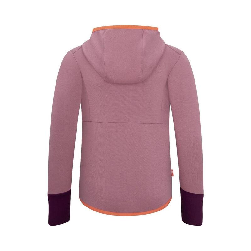 Filles Saltfjord Veste polaire Orchidée Rose/Pêche