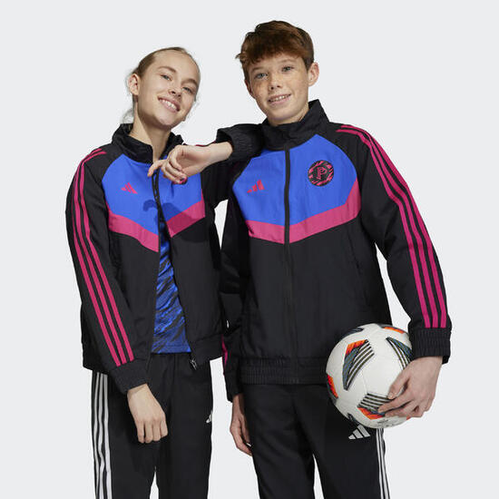 Gewebte Kinder-Trainingsjacke adidas Pogba 2023