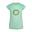 T-shirt fille Sandefjord vert sauge