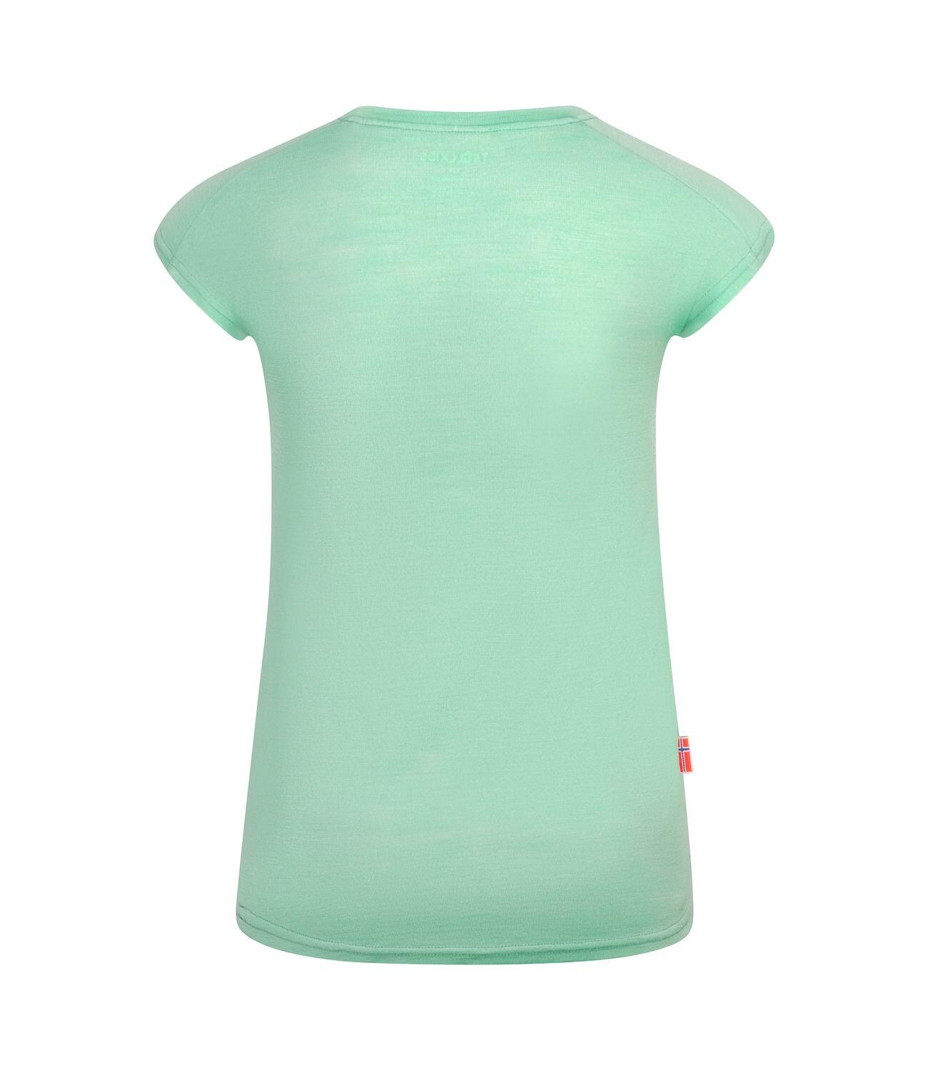 T-shirt fille Sandefjord vert sauge 2/2