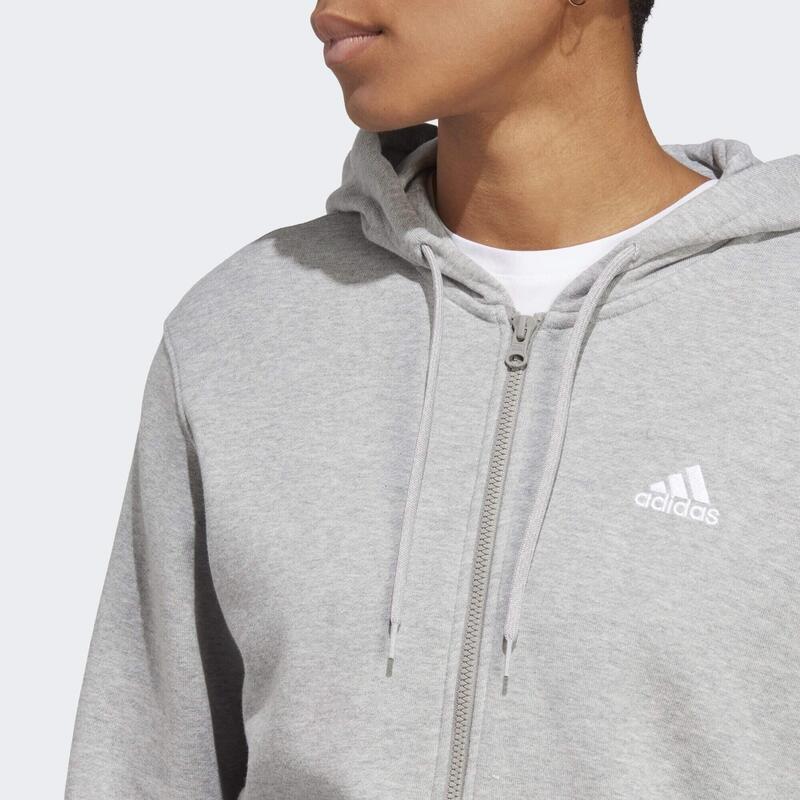 Veste à capuche entièrement zippée en molleton Essentials Linear (Grandes