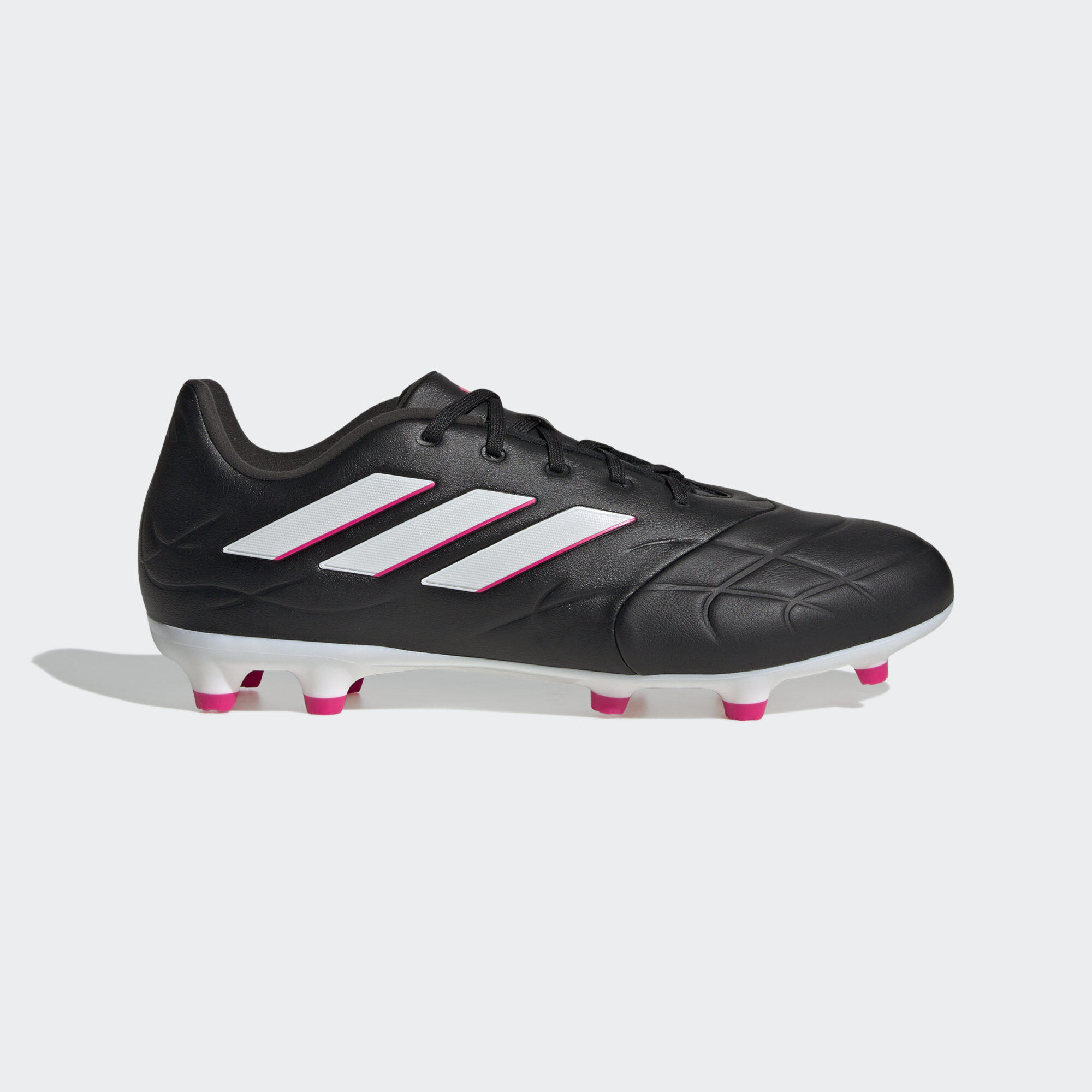 Adidas - Chaussure Copa Pure.3 Terrain Souple - Chaussures De Football - Blanc|noir|rose - 46 2/3 - Decathlon
