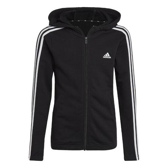 Hoodie Essentials 3-Stripes Full-Zip