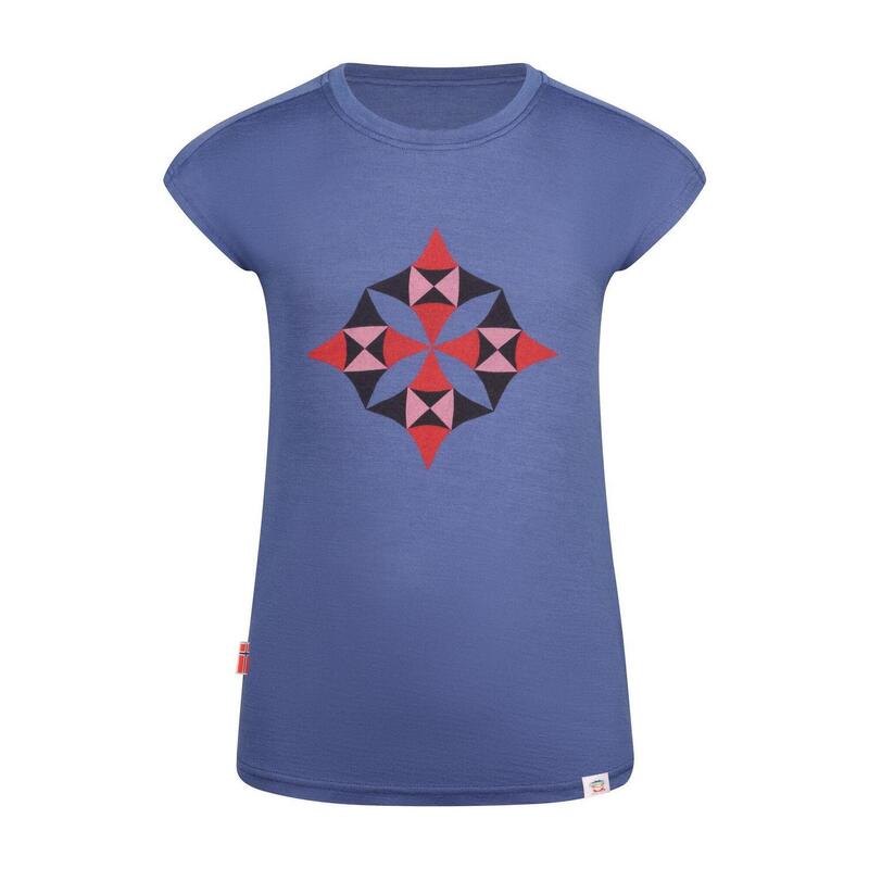 Mädchen Sandefjord T-Shirt Lotusblau