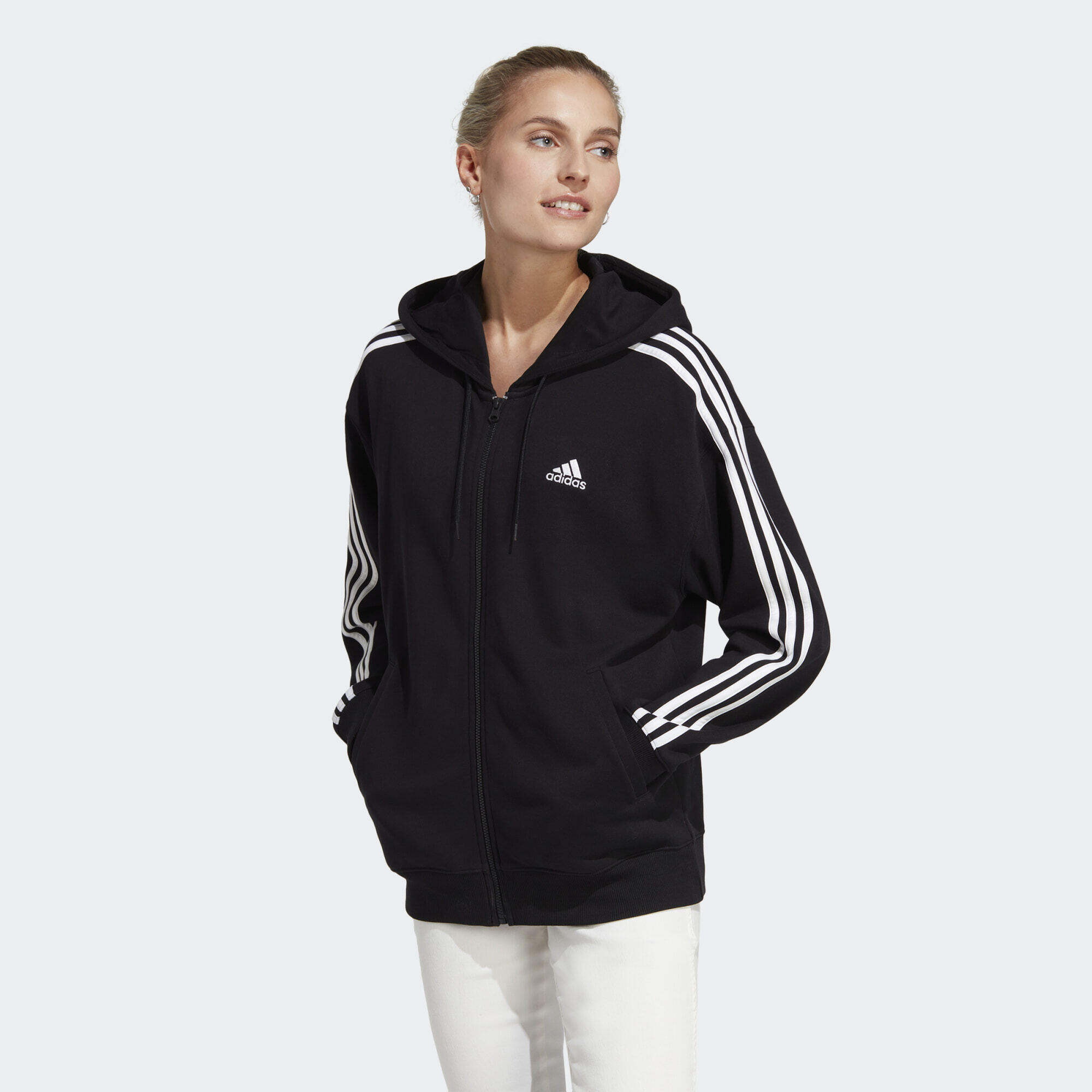 ADIDAS Essentials 3-Stripes Oversized Ritshoodie