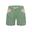 Short Senja pour fille, vert feuille/vert sauge