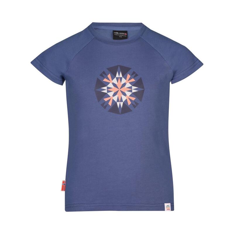 Mädchen Senja T-Shirt Lotusblau