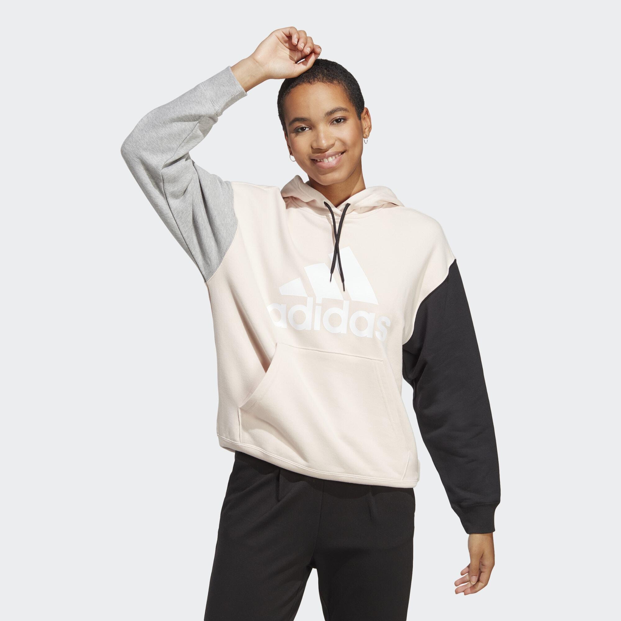 ADIDAS Essentials Big Logo Oversized French Terry Hoodie