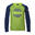 Kids Preikestolen Longsleeve Kiwigrün/Mystikblau