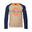 Kinder Longsleeve Preikestolen Sandbeige/Mystikblau