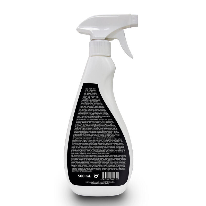 100% Duurzame glijmiddel spray voor loopbanden - 500 ml - 0190920