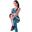 Legging Femme Fitness Taille haute, Ocean