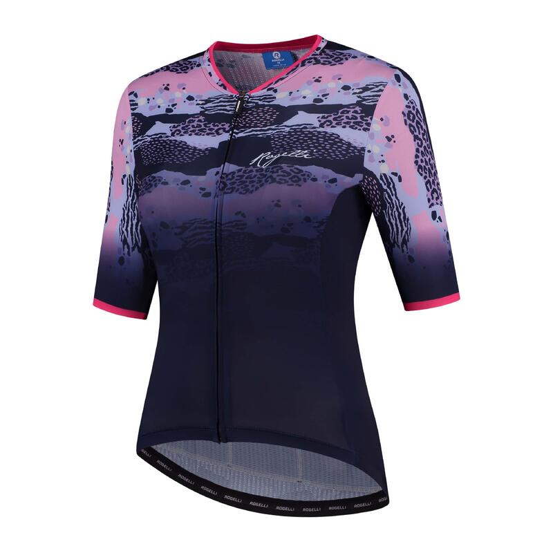 Maillot Manches Courtes Velo Femme - Animal