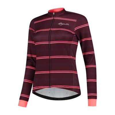 Fietsjack winter dames stripe
