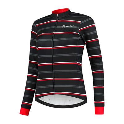 Fietsjack winter dames stripe