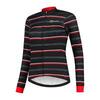 Fietsjack Winter Dames Stripe