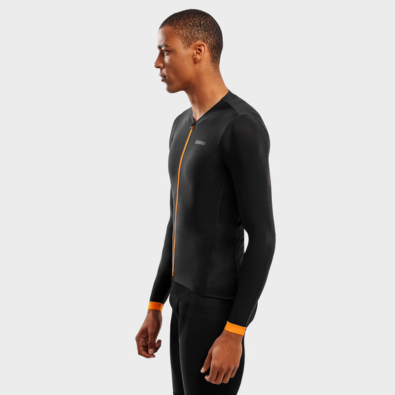 Camisola ultraleve de ciclismo homem SRX PRO Roselend SIROKO Preto